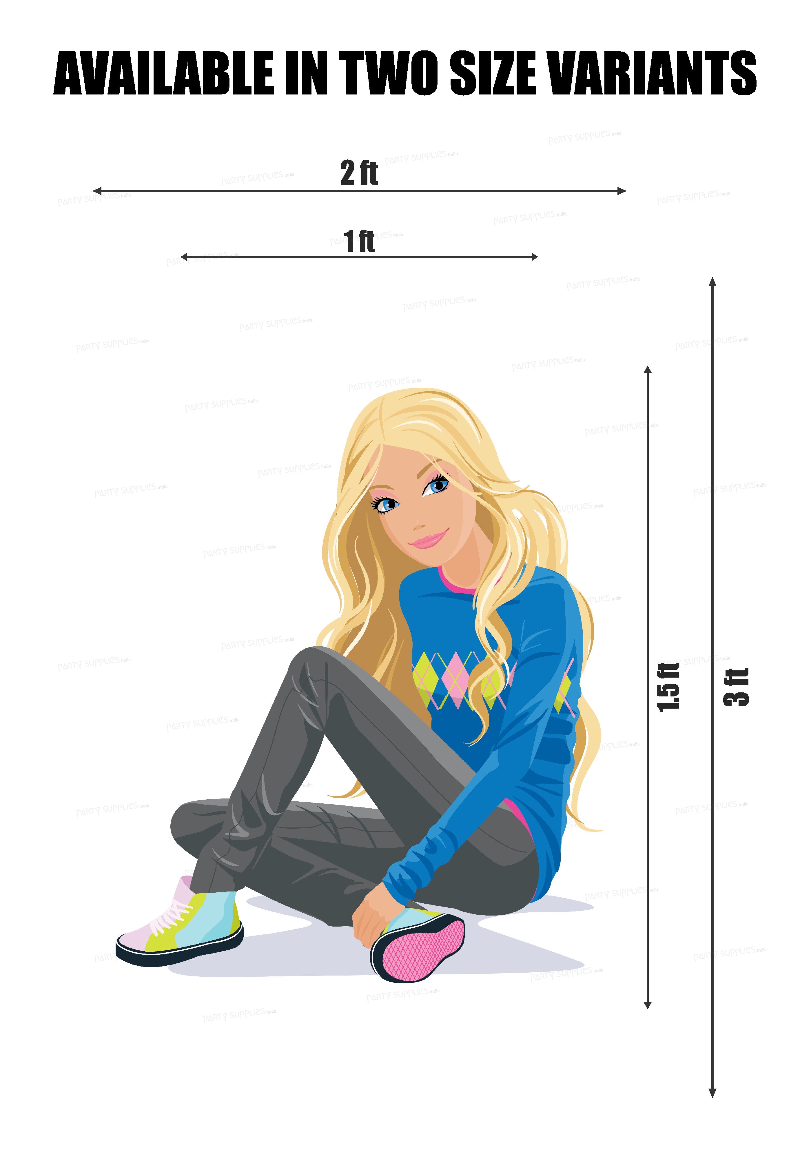Barbie Theme Cutout BRB-07