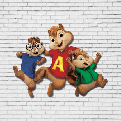 Alvin and Chipmunks Theme Cutout ALV-09