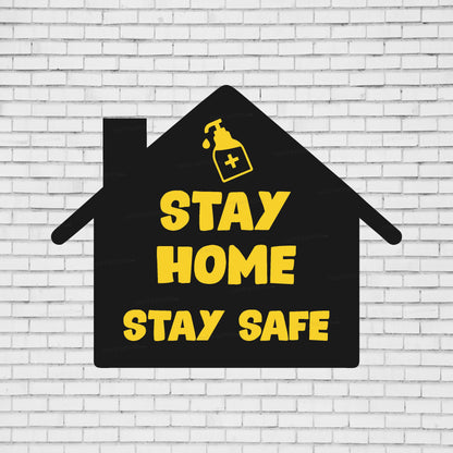 Quarantine Theme Cutout QRN-09