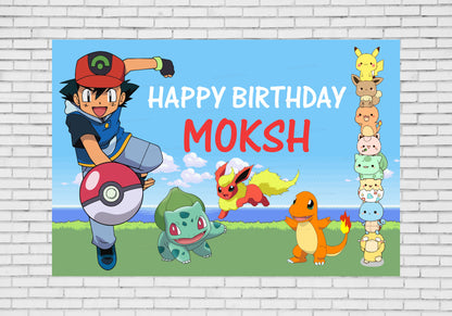 Pokemon Theme Classic Backdrop