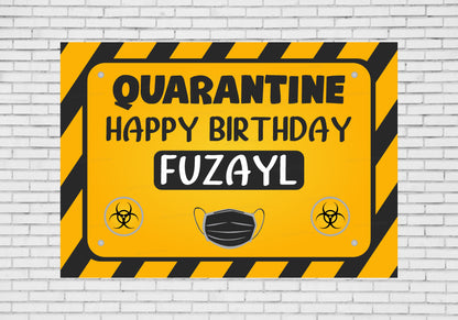 Quarantine Theme Backdrop