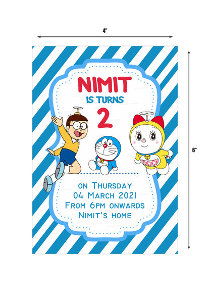 PSI Doraemon Theme Invite