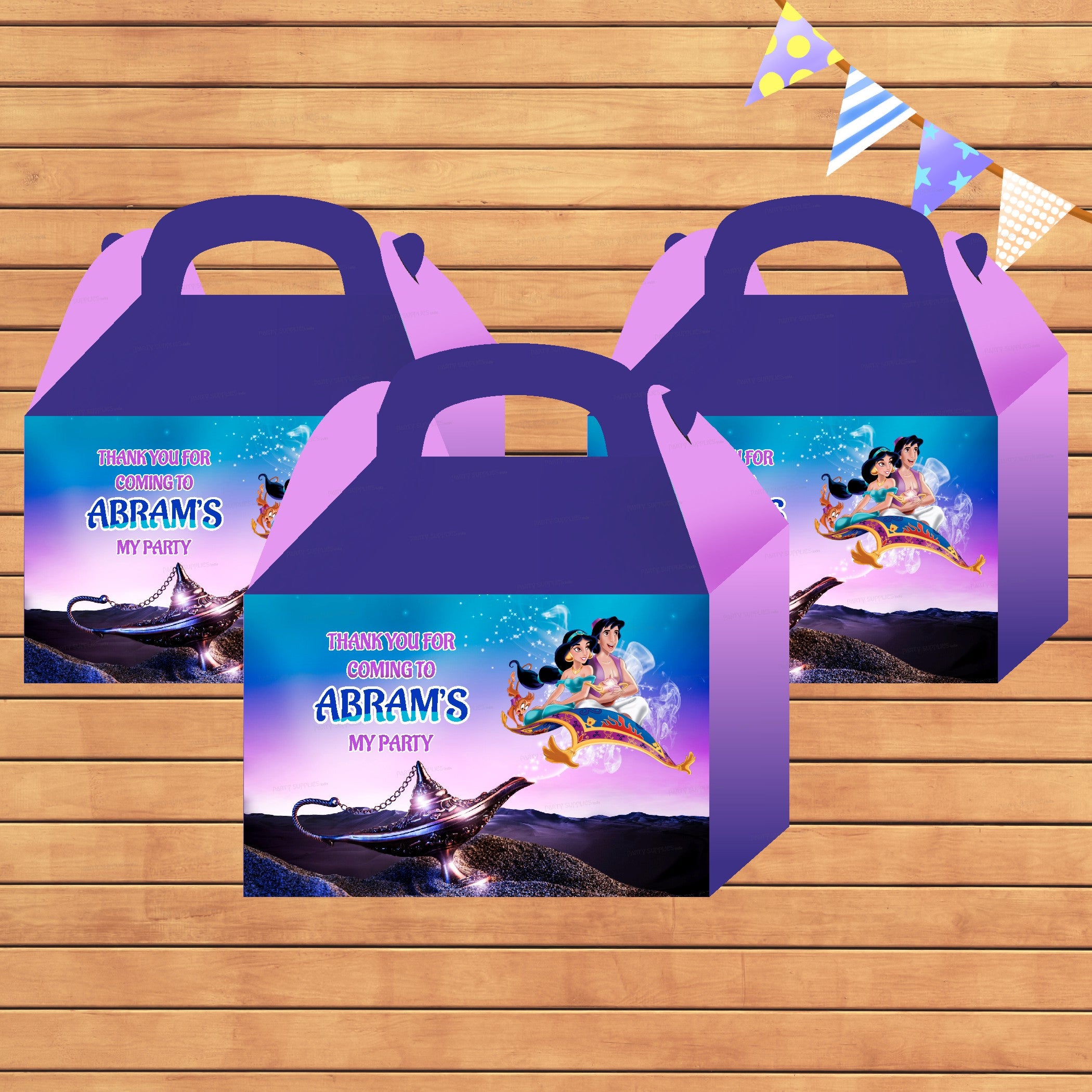 PSI Aladdin Theme Goodie Return Gift Boxes