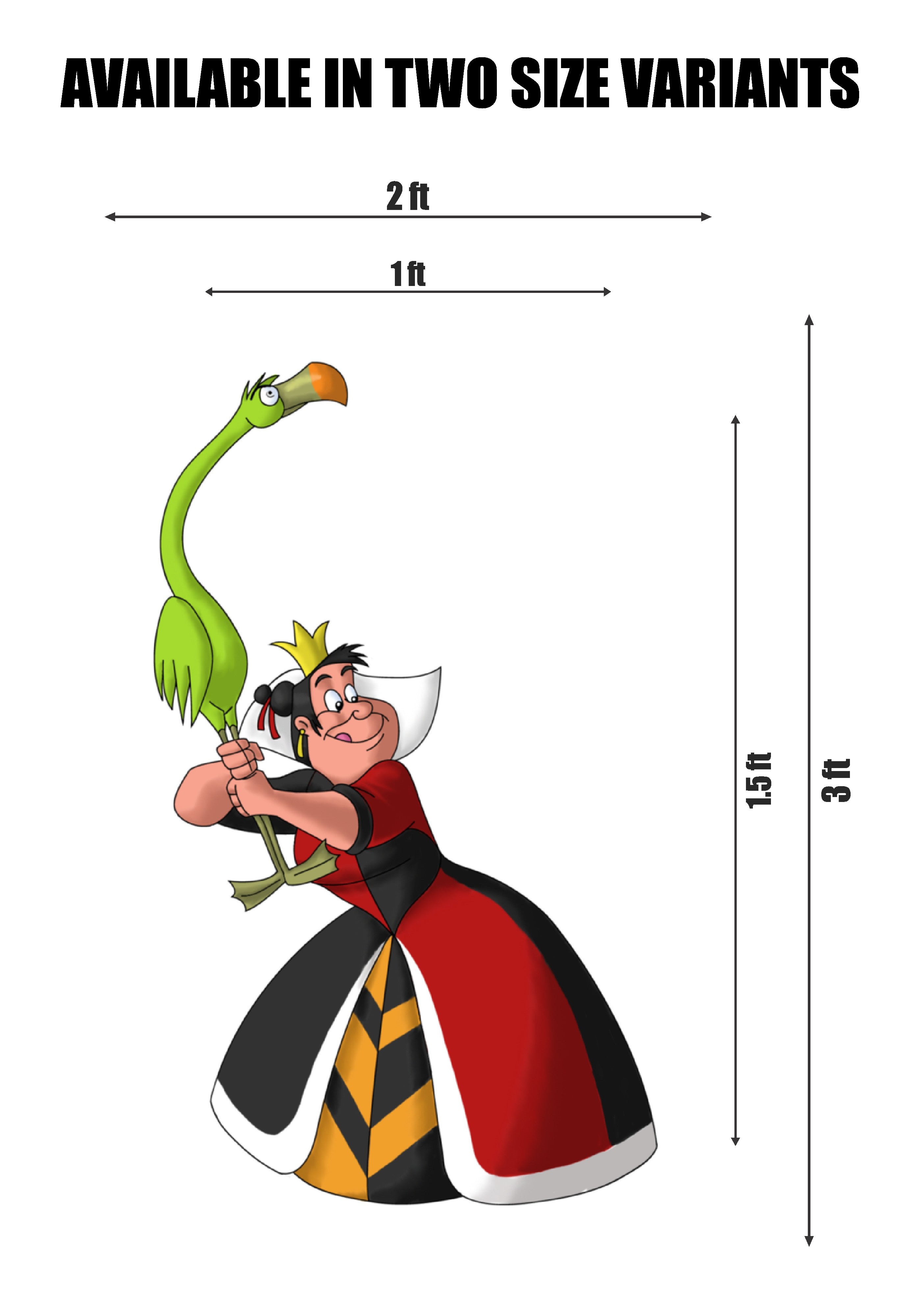 Alice in Wonderland Cutout ALC-15