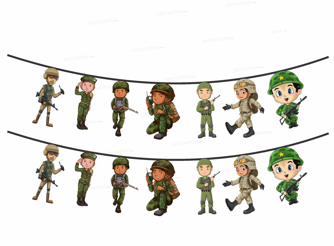 Military Theme Hanging