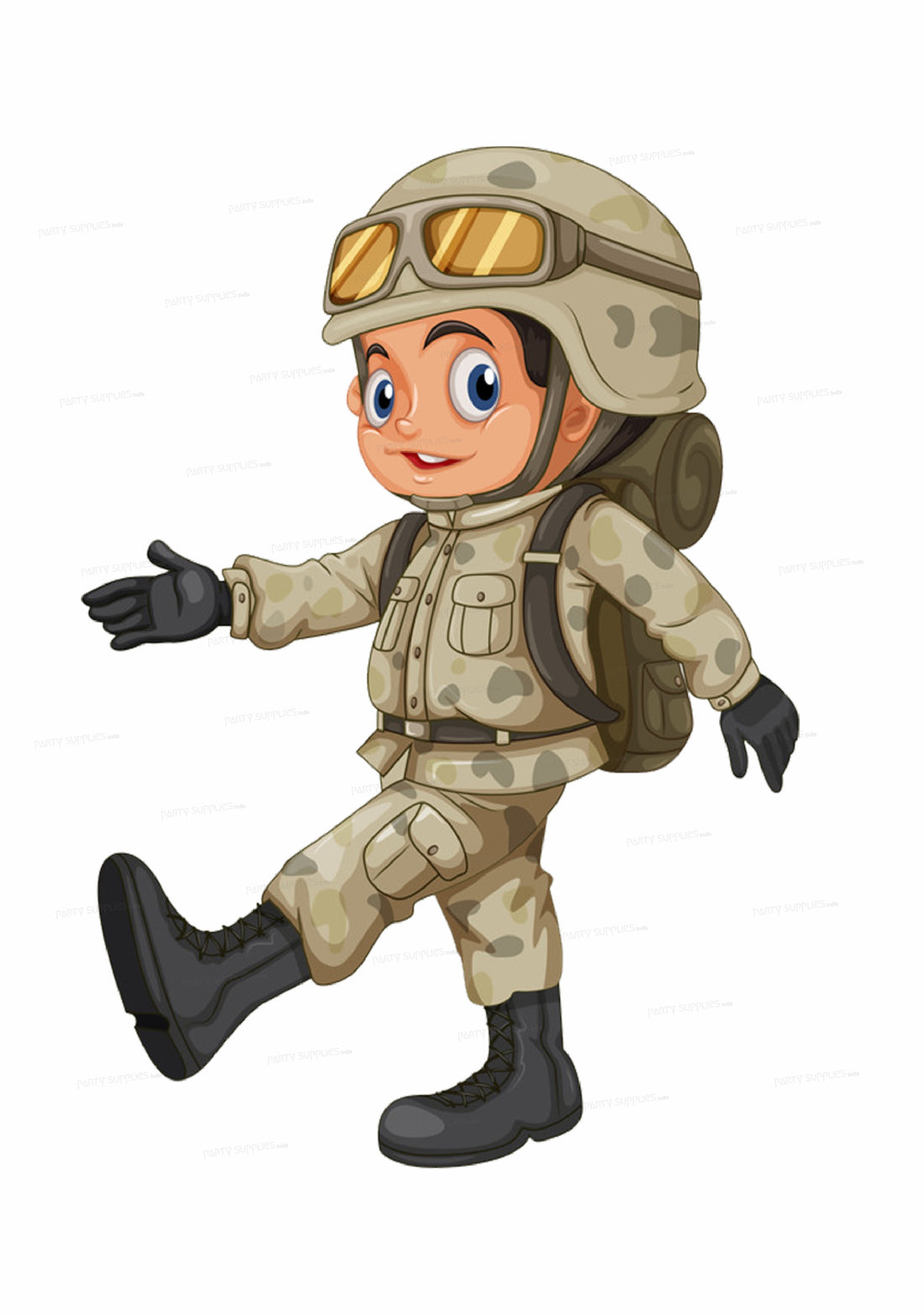 Military Theme Cutout MLT-01