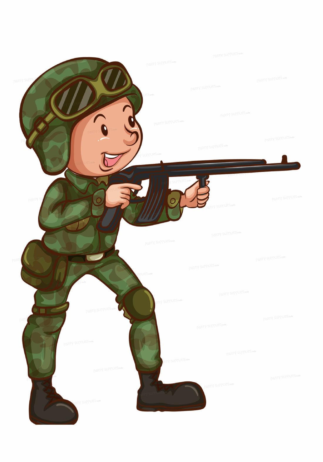 Military Theme Cutout MLT-02