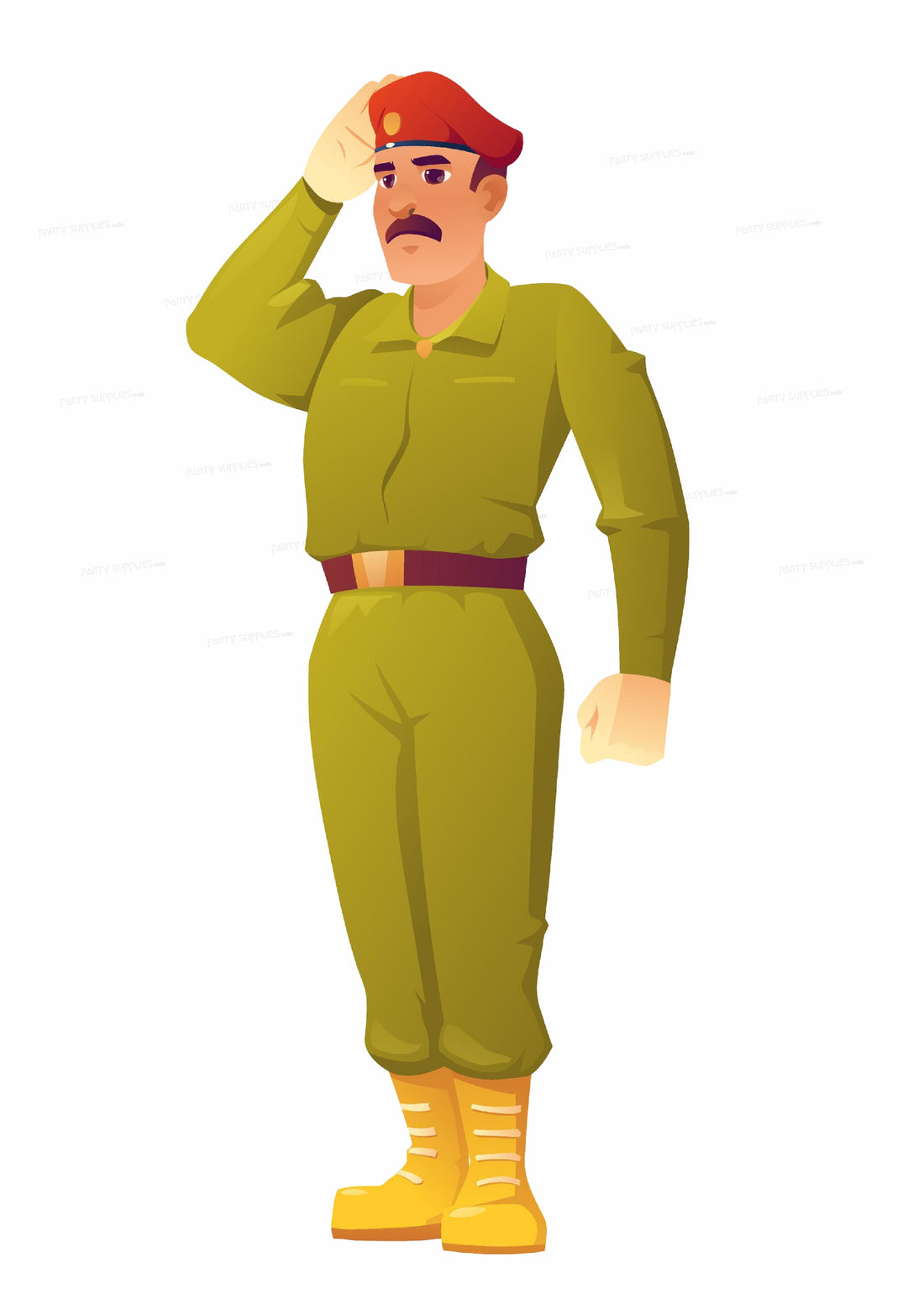 Military Theme Cutout MLT-06