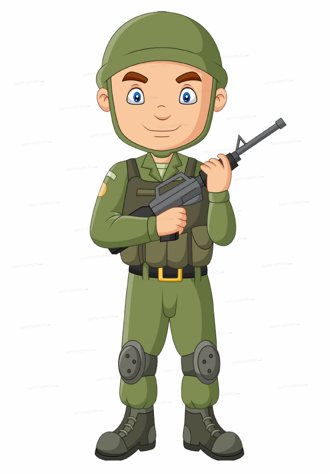 Military Theme Cutout MLT-10