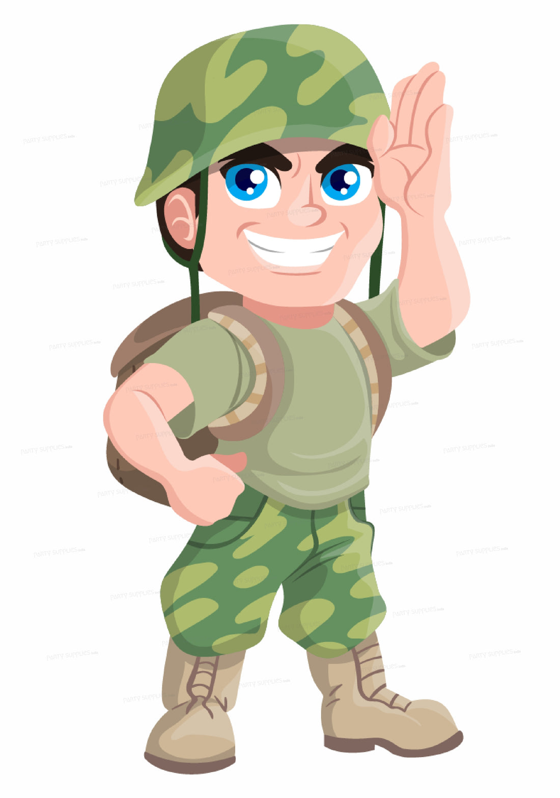 Military Theme Cutout MLT-13