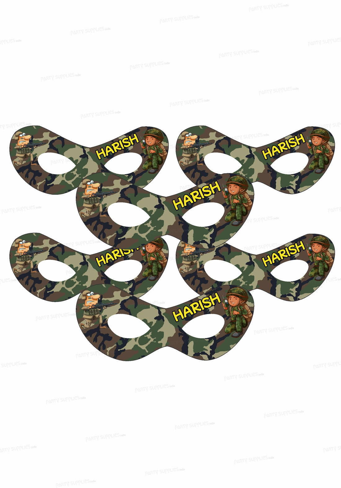 Military Theme Eye Mask