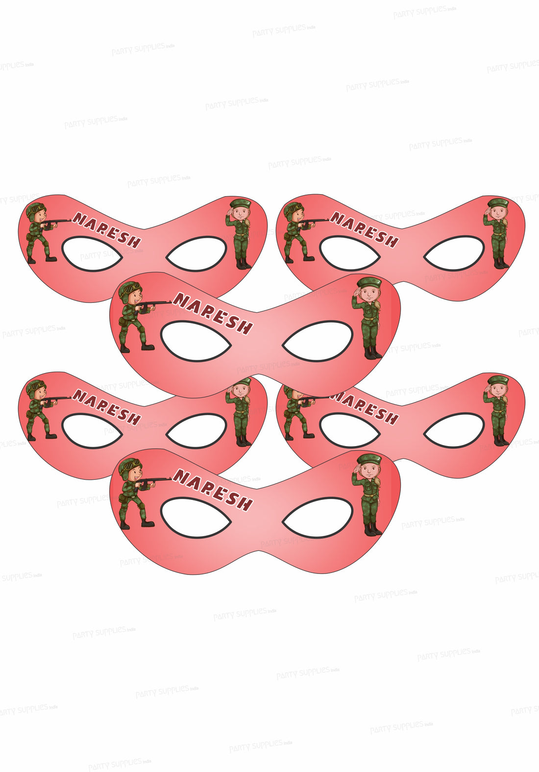 Military Theme Customized Eye Mask