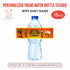 Military  Theme Water Bottle Stickers - image 1 of 3 | Party Supplies India