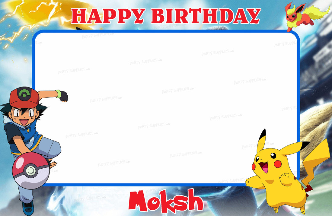 Pokemon Customized Theme PhotoBooth