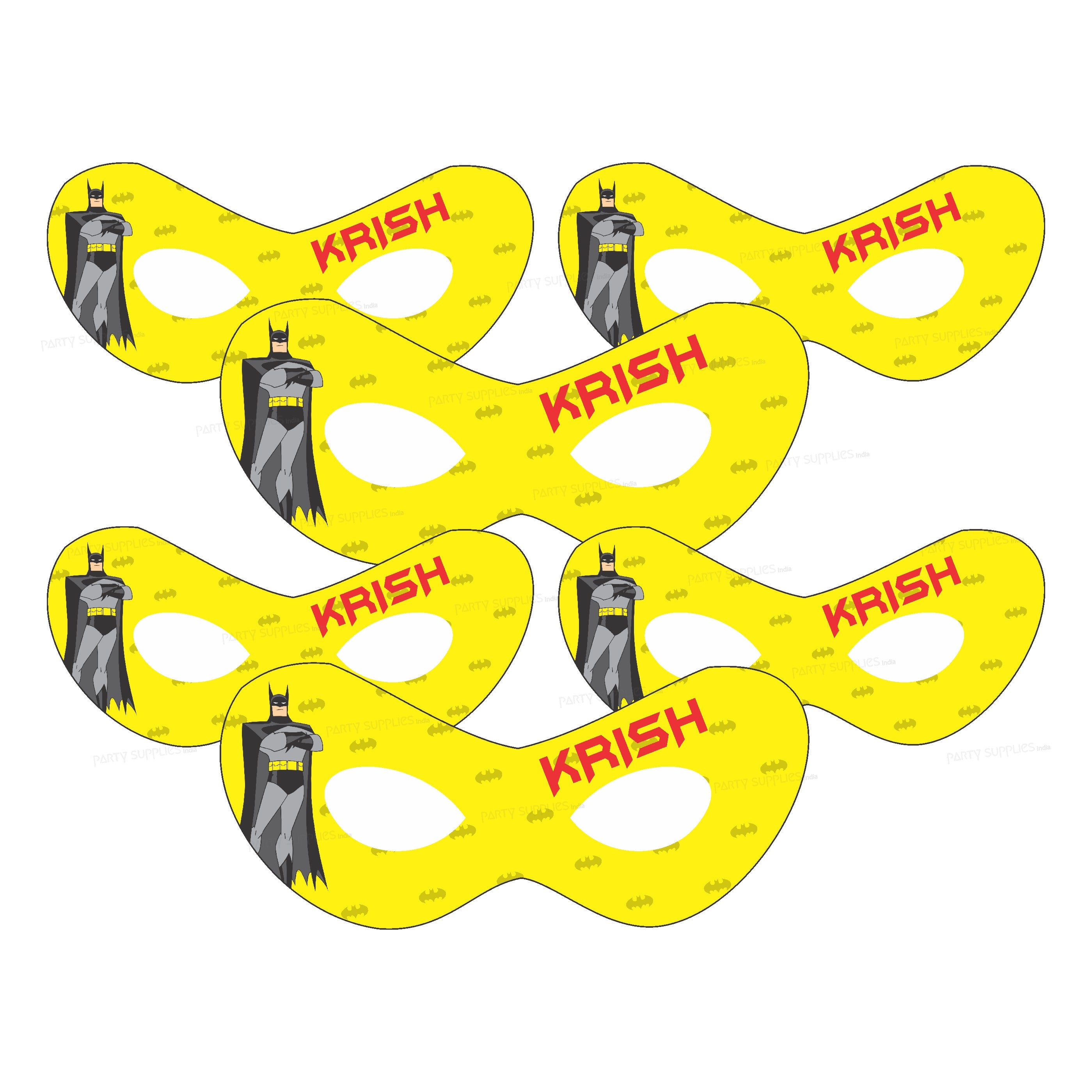 Batman Theme Customized Eye Mask