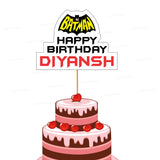 Batman Theme Customized Cake Topper - image 1 of 3 | Party Supplies India