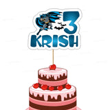 Batman Theme Cake Topper - image 1 of 3 | Party Supplies India