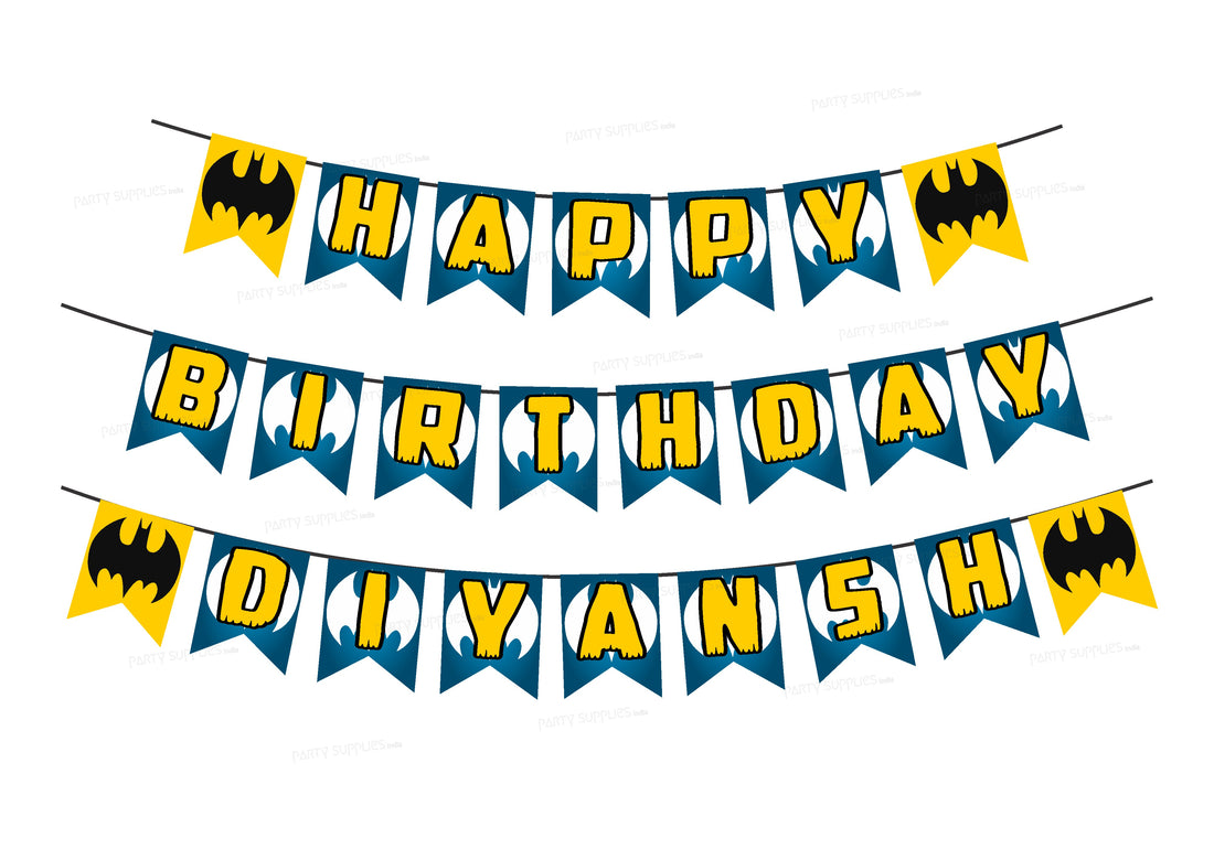 Batman Theme Personalized Hanging