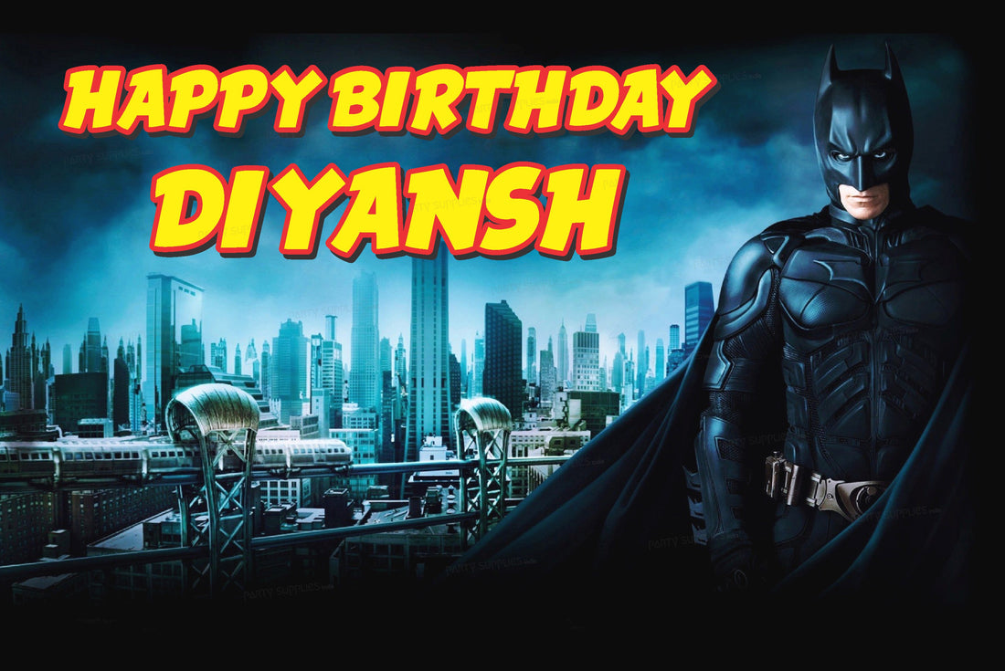 Batman Theme Backdrop