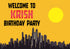 Batman Theme Customized Welcome Board - image 1 of 3 | Party Supplies India