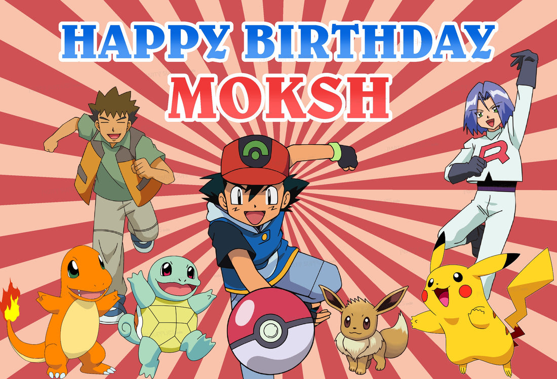 Pokemon Theme Backdrop