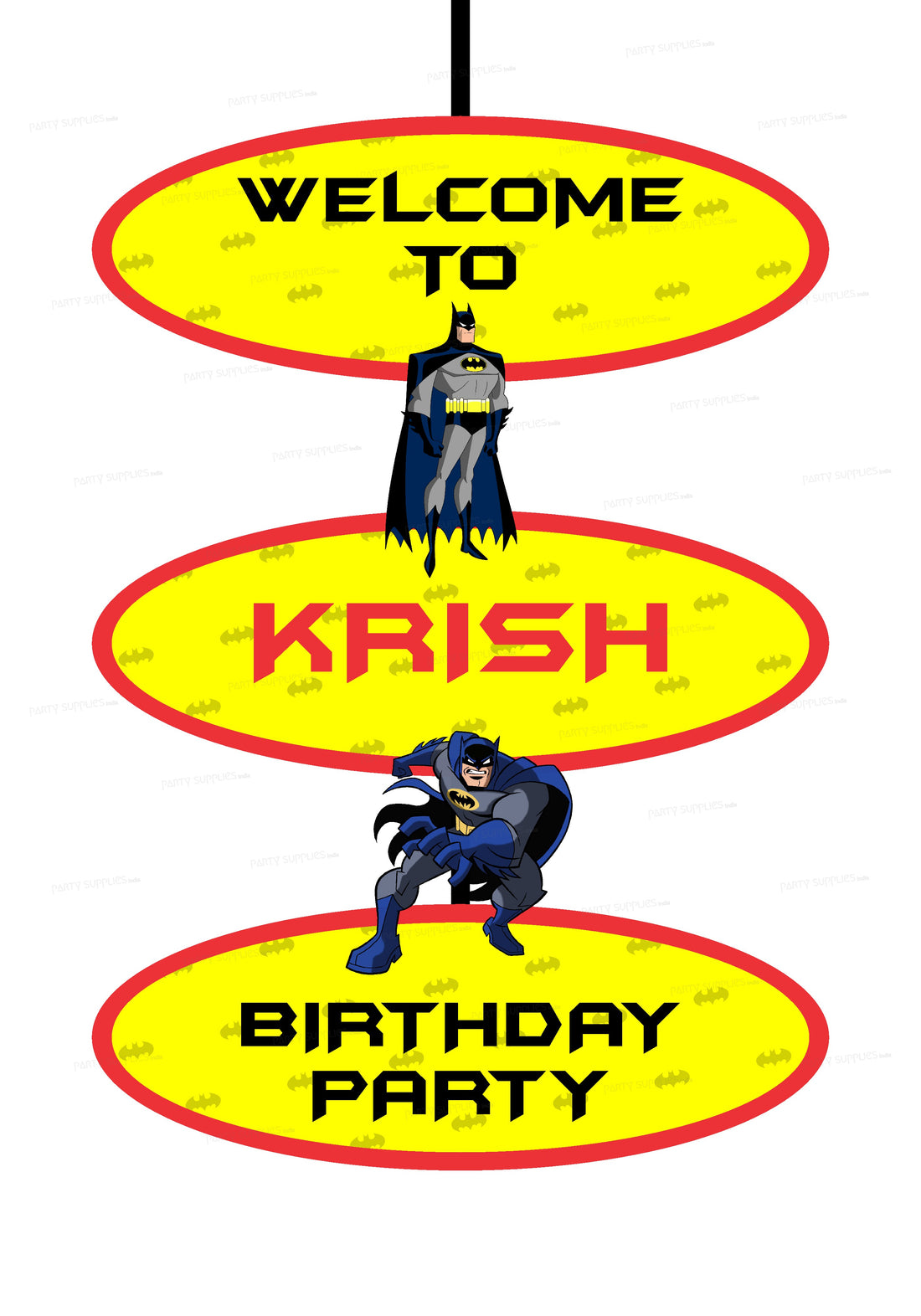 PSI Batman Theme Door Poster