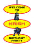 Batman Theme Door Poster - image 1 of 3 | Party Supplies India