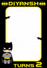Batman Theme Customized PhotoBooth - image 1 of 3 | Party Supplies India