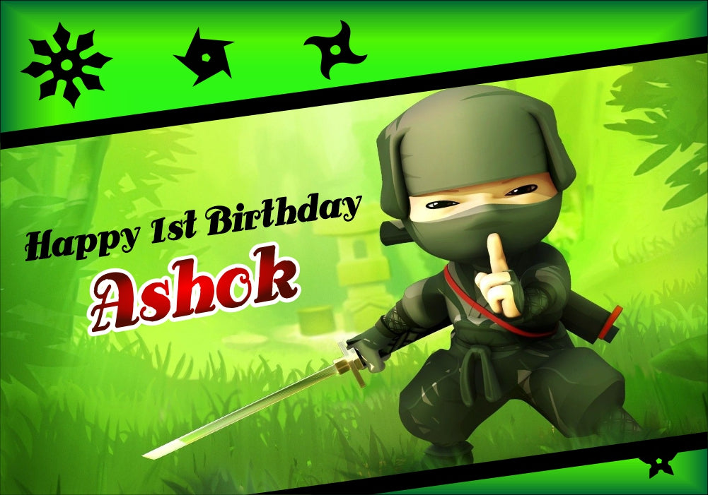 Ninja Theme Backdrop