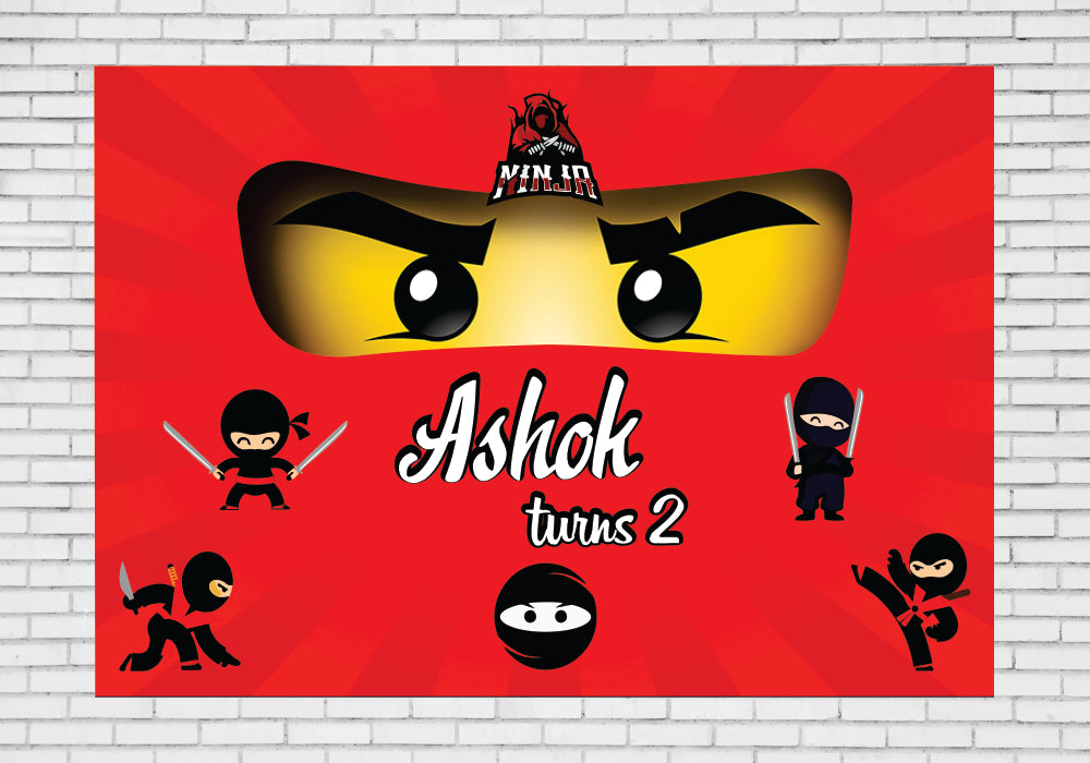 PSI Ninja Theme Customized Backdrop