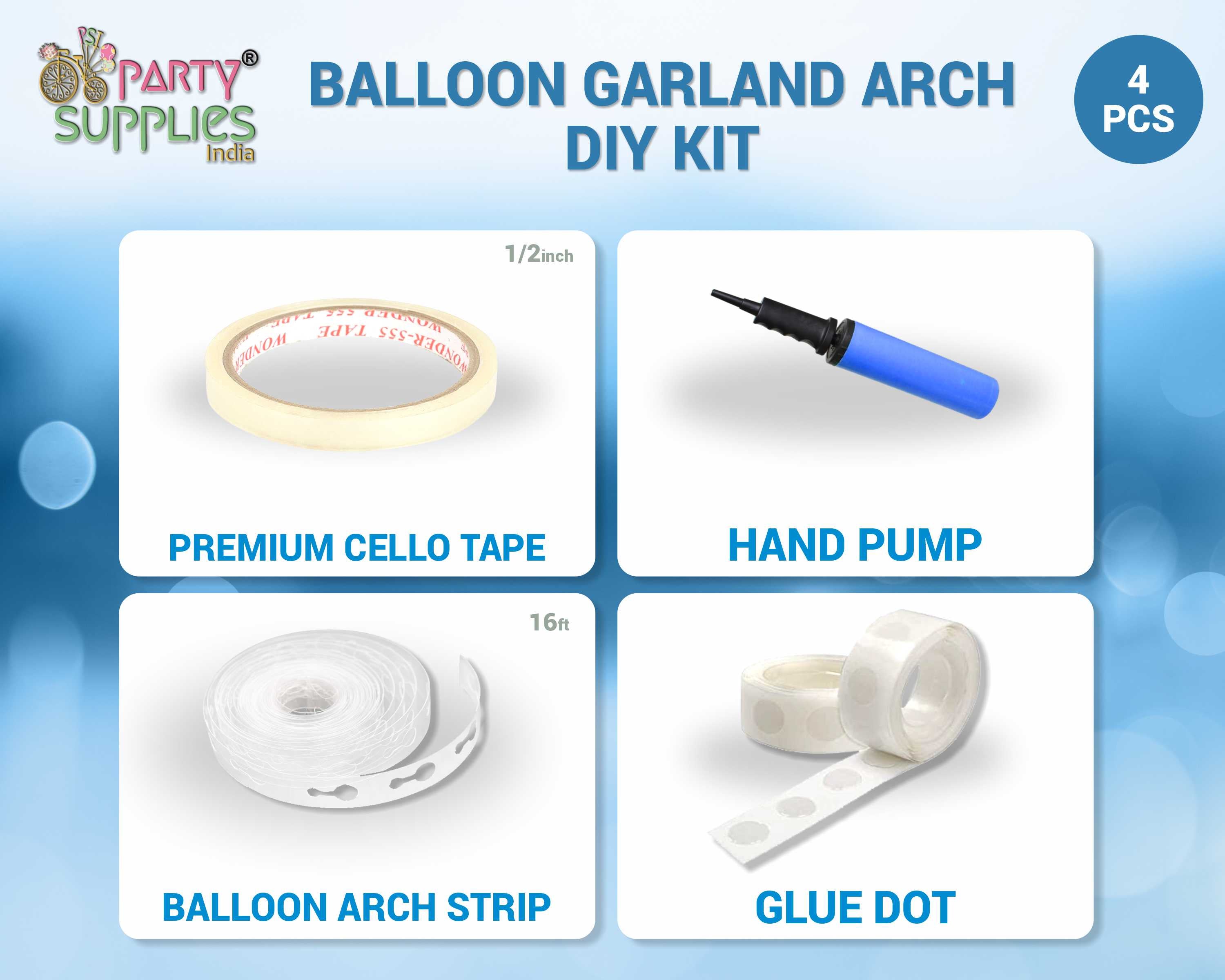 Balloon Garland Arch DIY Kit Glue Dot Balloon Arch Strip Party