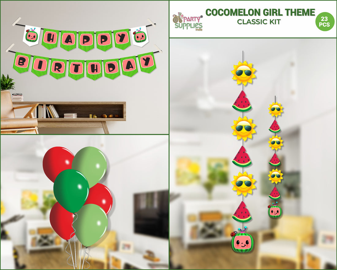 Coco Melon Girl Theme Basic Kit