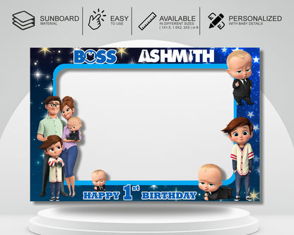 PSI Boss Baby Theme Customized Photobooth