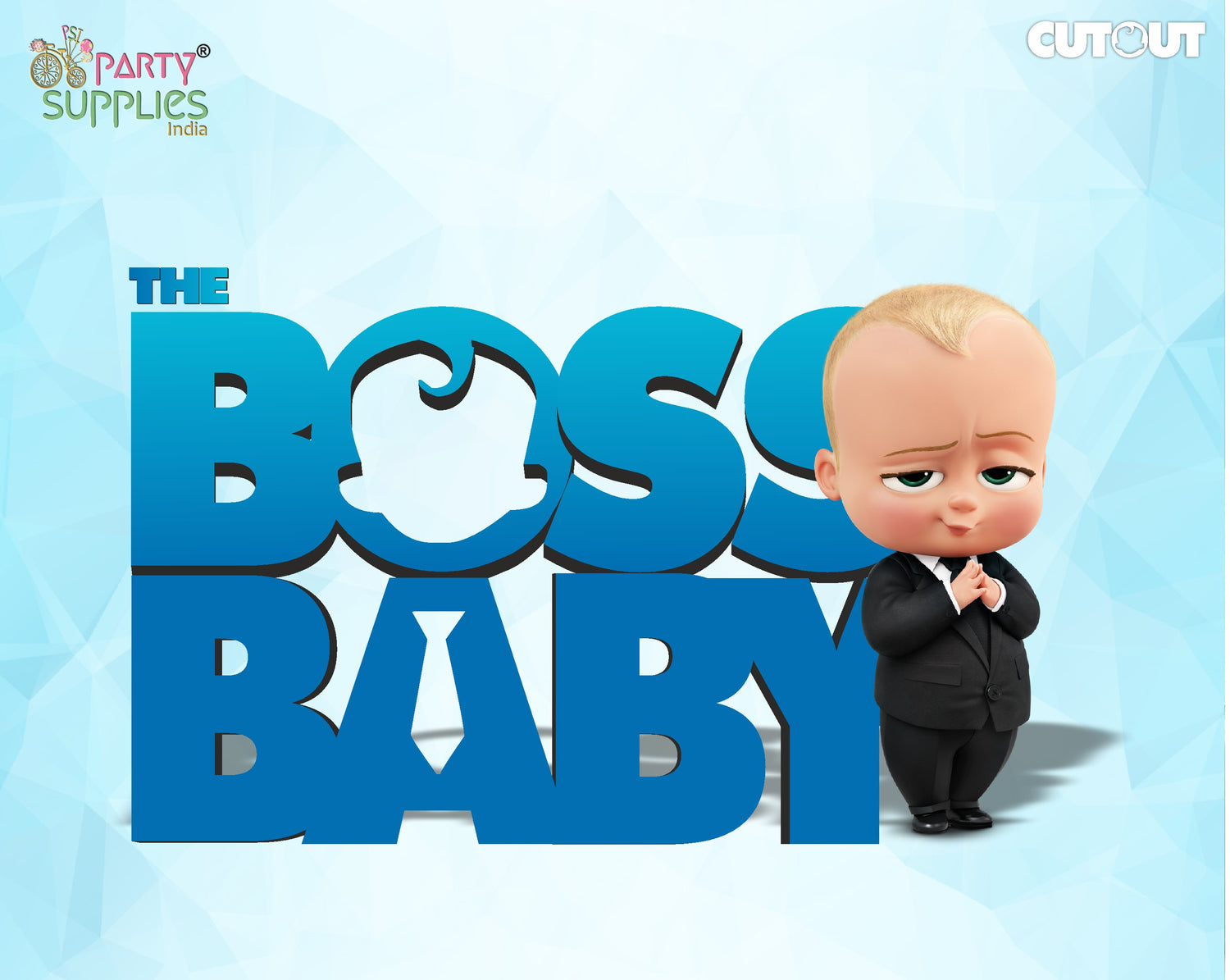 Boss Baby Theme Cutout BSB-02