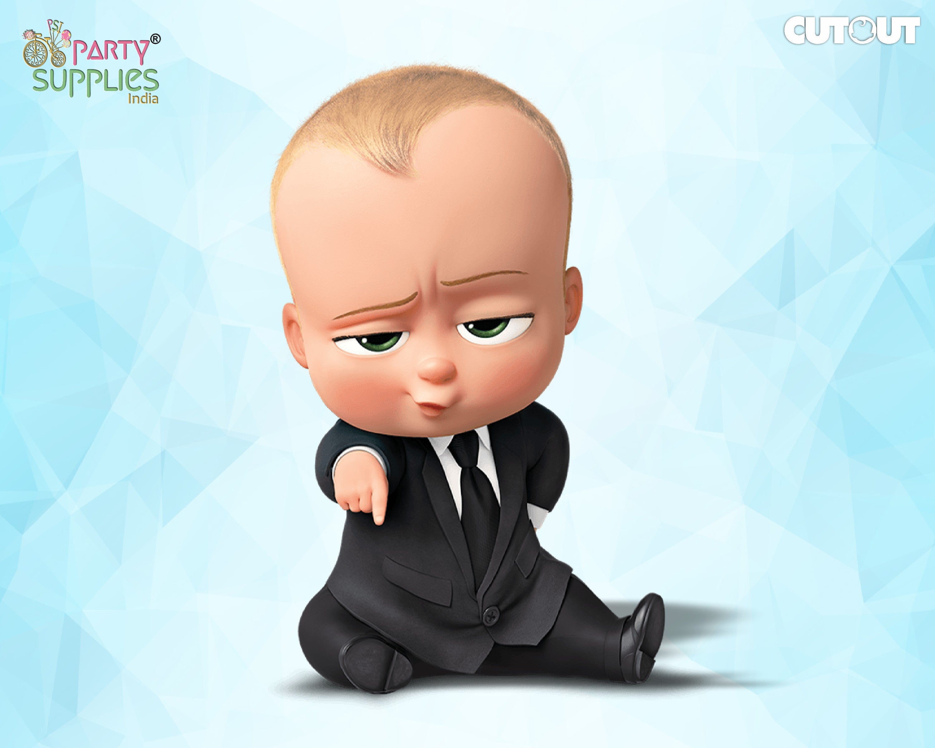 Boss Baby Theme Sitting Cutout | Party Supplies India Online