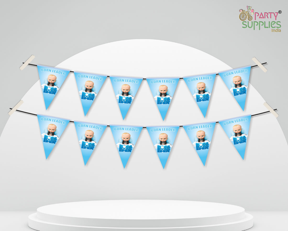 Boss Baby Theme Flag Hanging