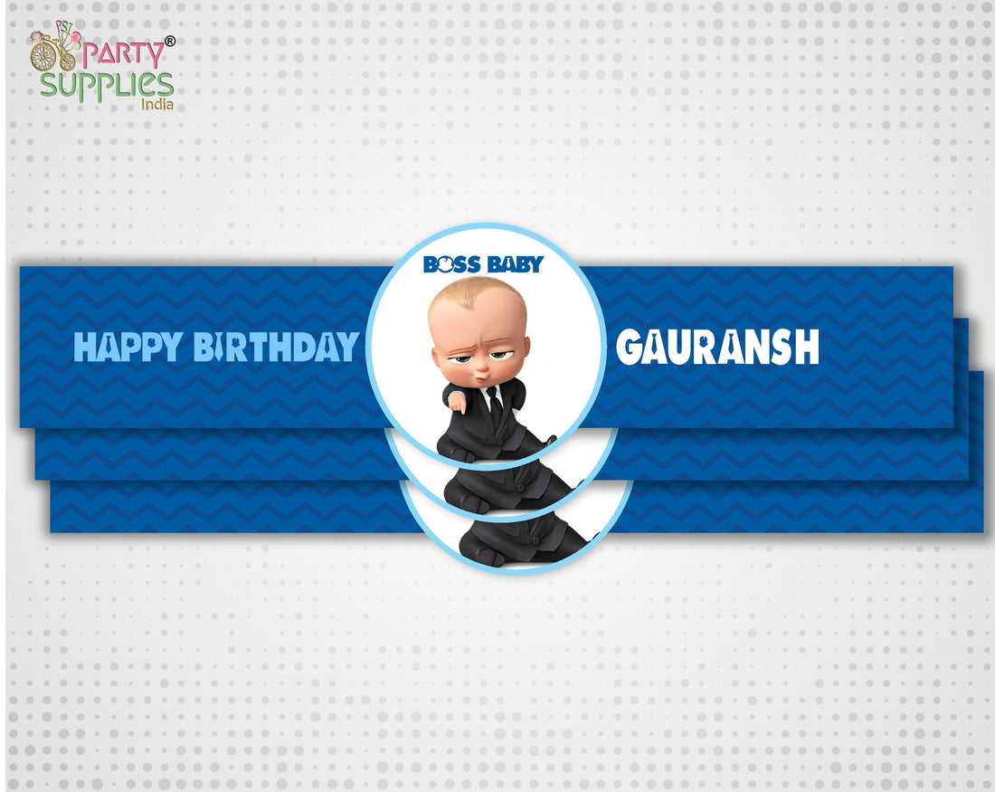 Boss Baby Theme Hand Band