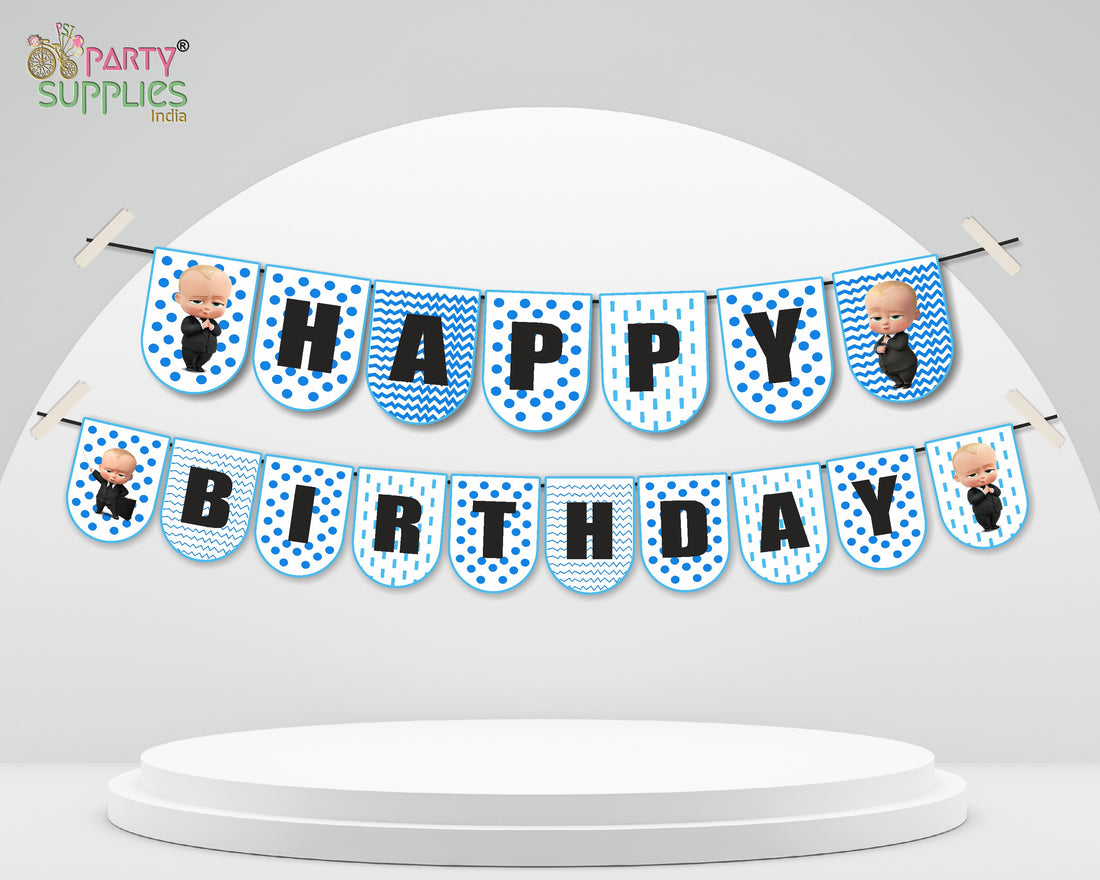 Boss Baby Theme Personalized Hanging