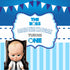 Boss Baby Theme  Personalized Square Backdrop - image 1 of 3 | Party Supplies India