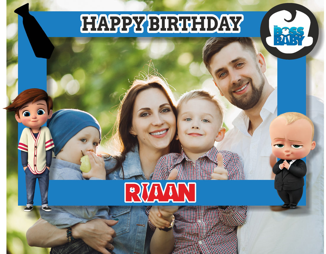 Boss Baby Theme Photobooth