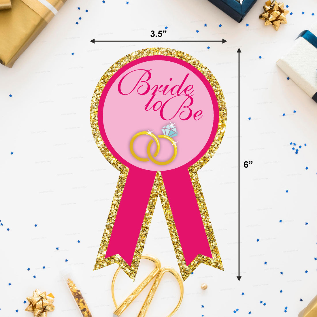 PSI Bride to Be Theme Badges