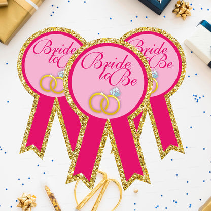 PSI Bride to Be Theme Badges