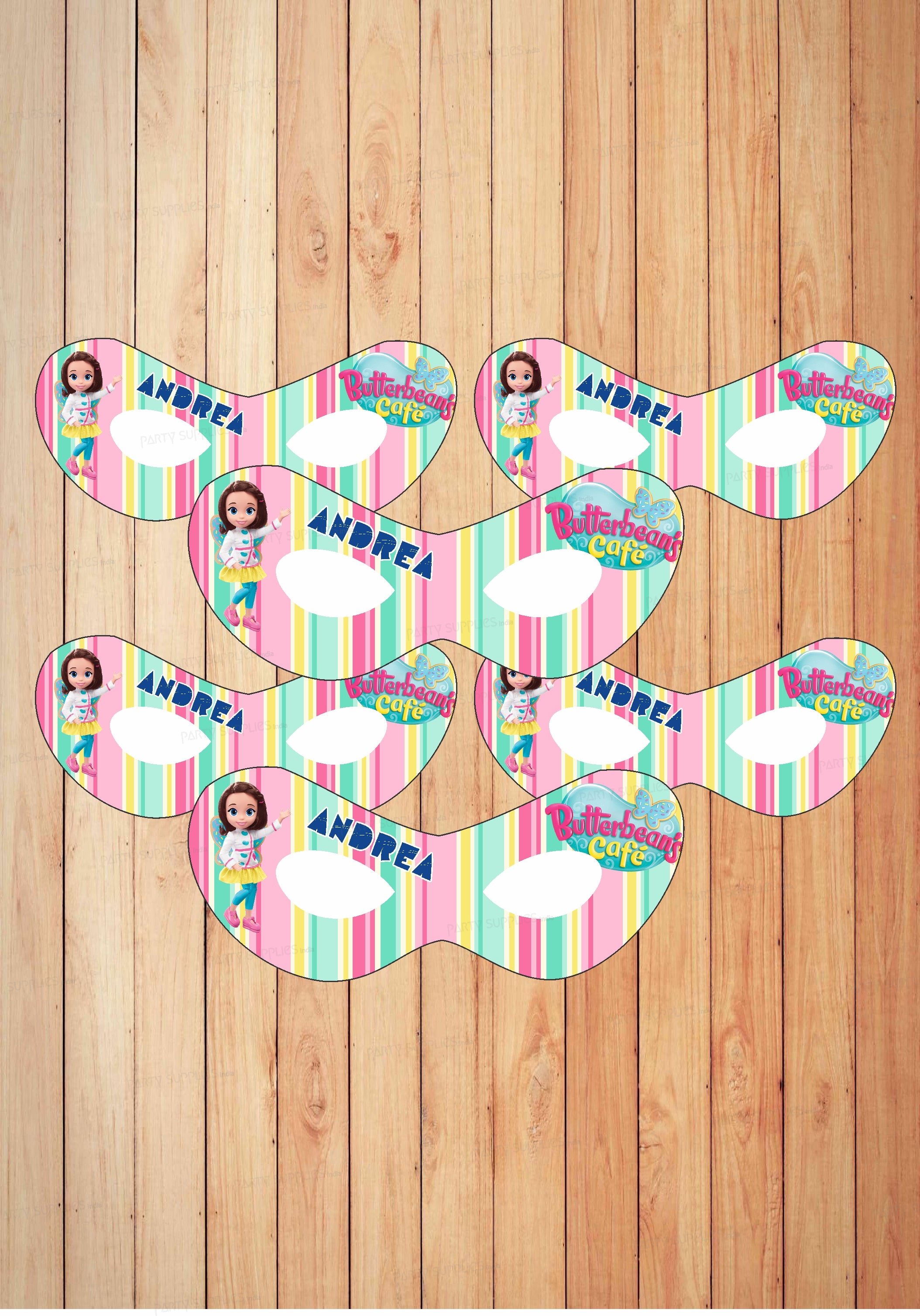 Butter Beans Theme Customized Eye Mask