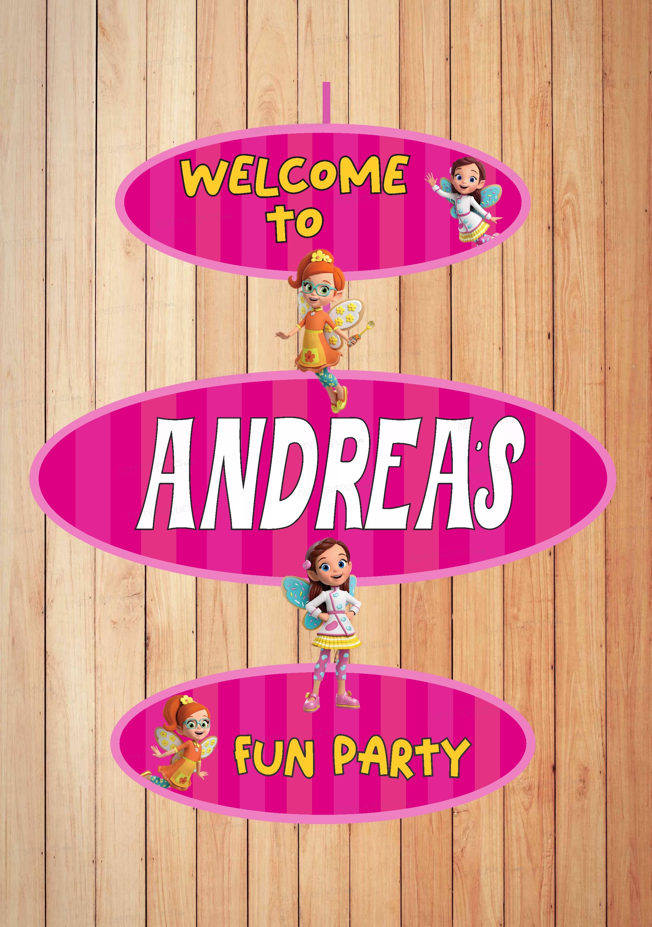 Butter Beans Theme Door Poster