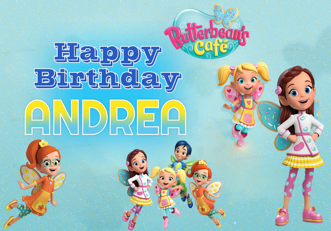 Butter Beans Theme Customized Backdrop