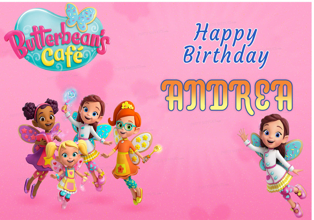 Butter Beans Theme Personalized Backdrop