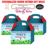 Butterfly theme Goodie Return Gift Boxes - image 1 of 5 | Party Supplies India