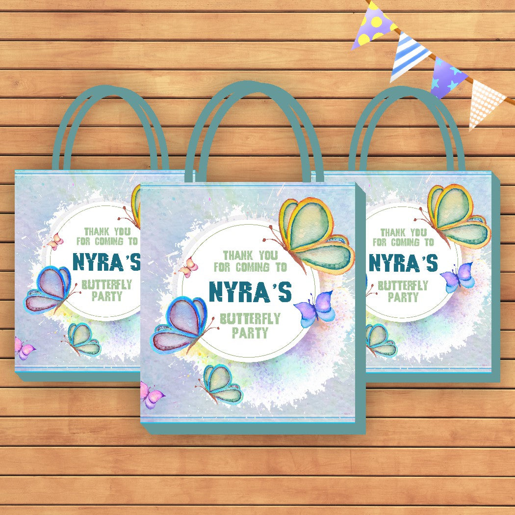 Butterfly Theme Return Gift Bag