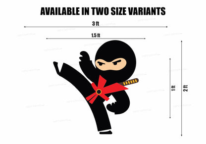 Ninja Theme Cutout NJA-01
