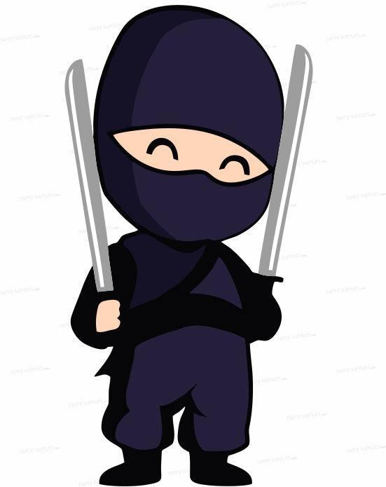 Ninja Theme Cutout NJA-02